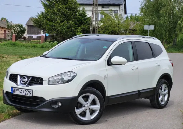 nissan Nissan Qashqai+2 cena 42900 przebieg: 131000, rok produkcji 2013 z Wąbrzeźno